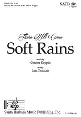 There Will Come Soft Rains SATB choral sheet music cover